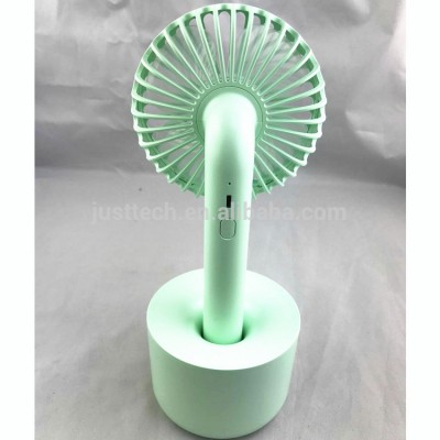 Portable Mini Hand Held Powerful Rechargeable  Battery Usb Mini Desk Fan