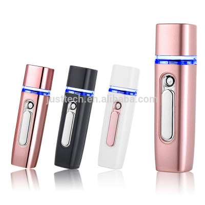 New product Mist Spray Mobile rohs Power Bank Charger 2600mAh With Beauty Humidifier For Christmas Gift